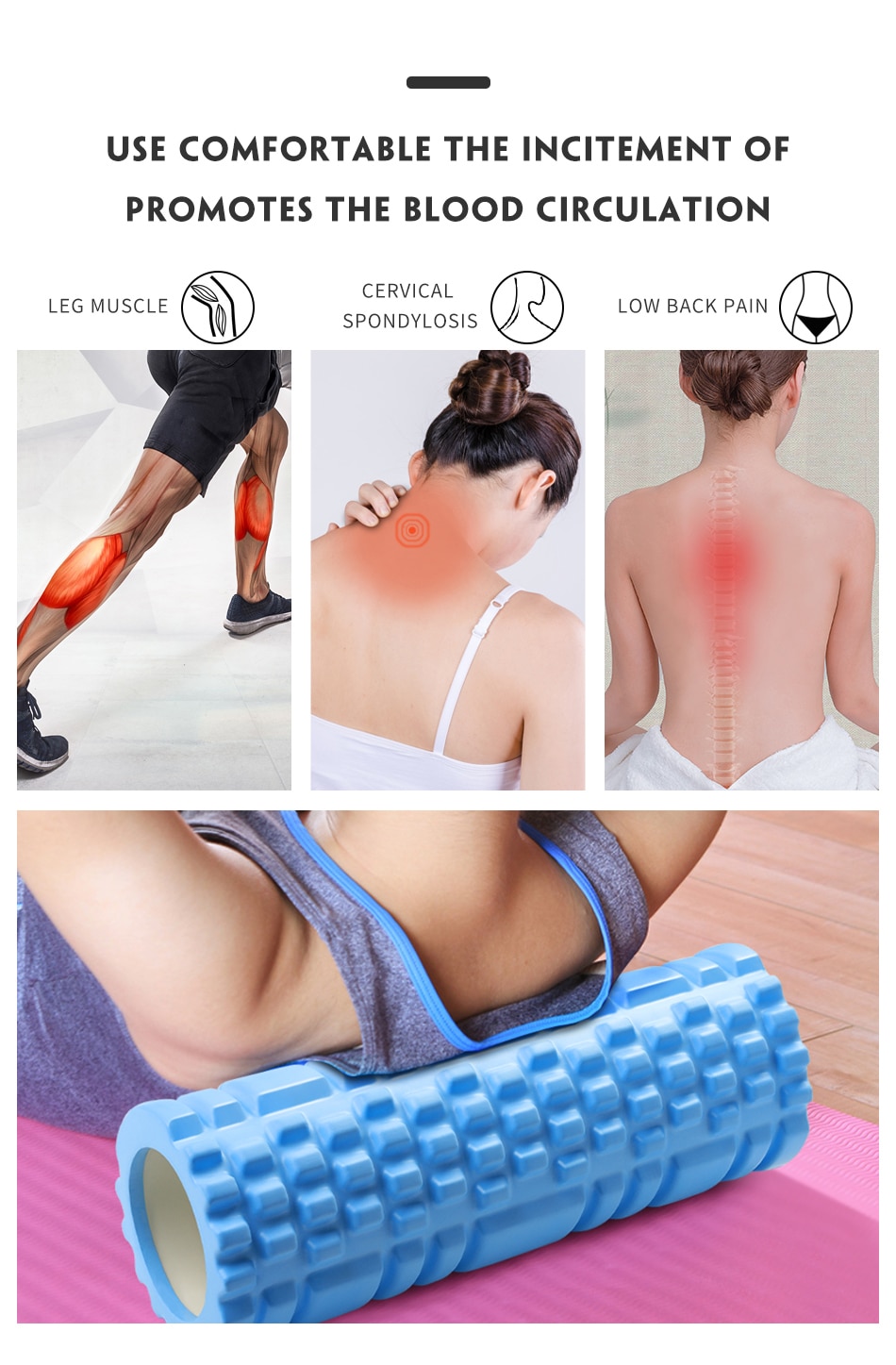 Back Muscle Massage Roller